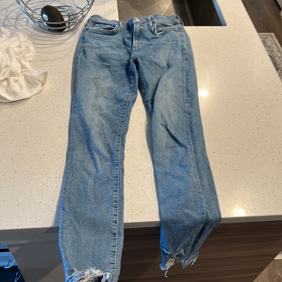 Agolde straight distressed jeans - Picture 2 of 2